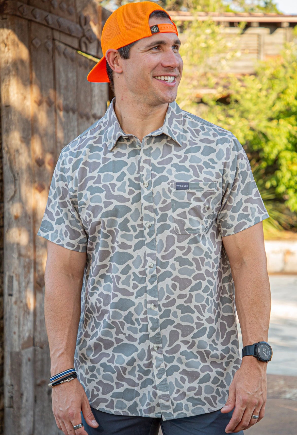 Performance button up - Classic Deer Camo