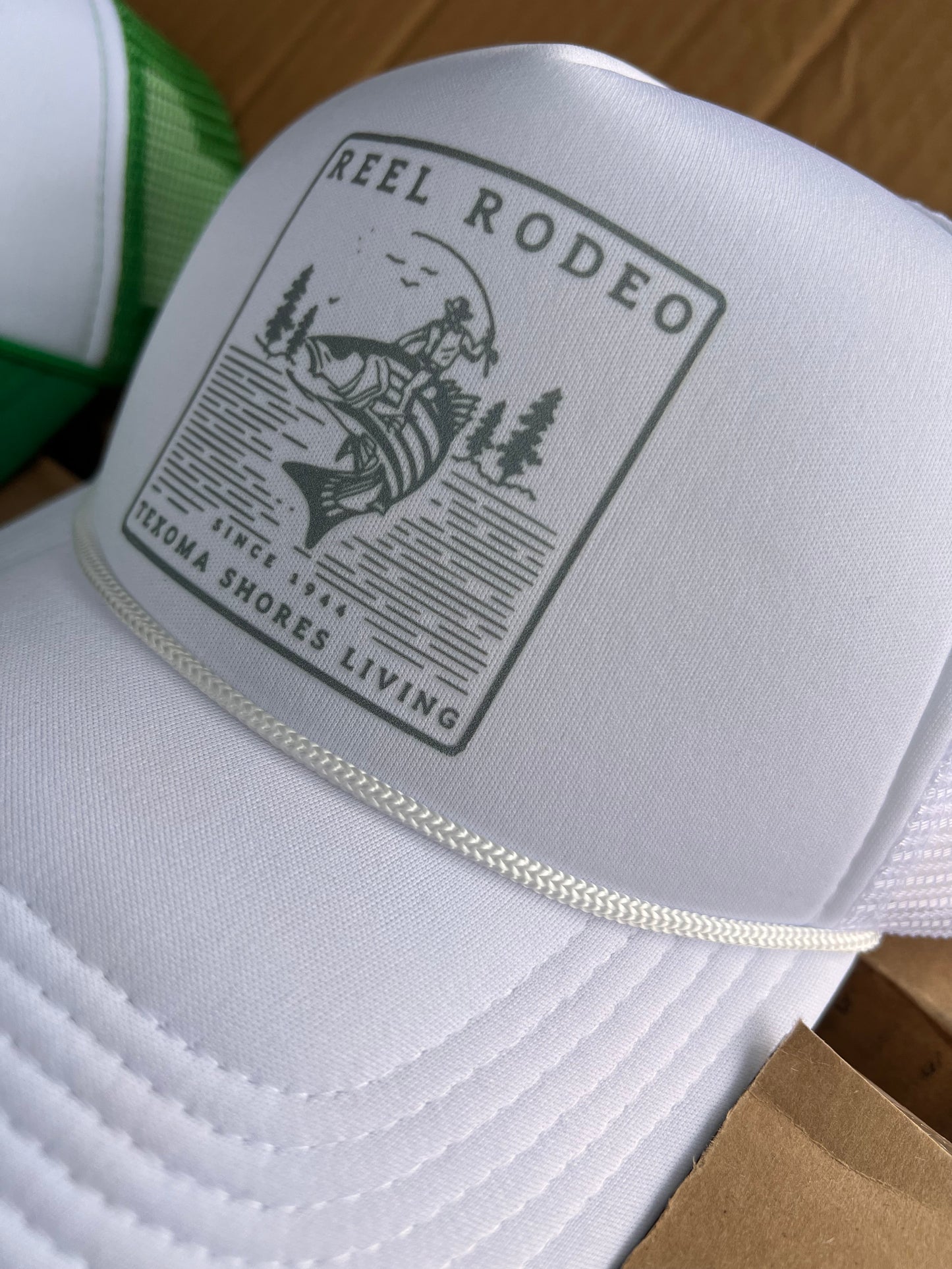 REEL RODEO foamie trucker hat