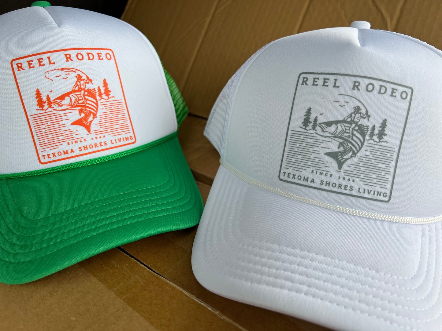 REEL RODEO foamie trucker hat