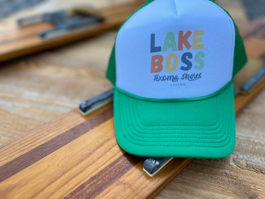 Lake Boss Foam Hat